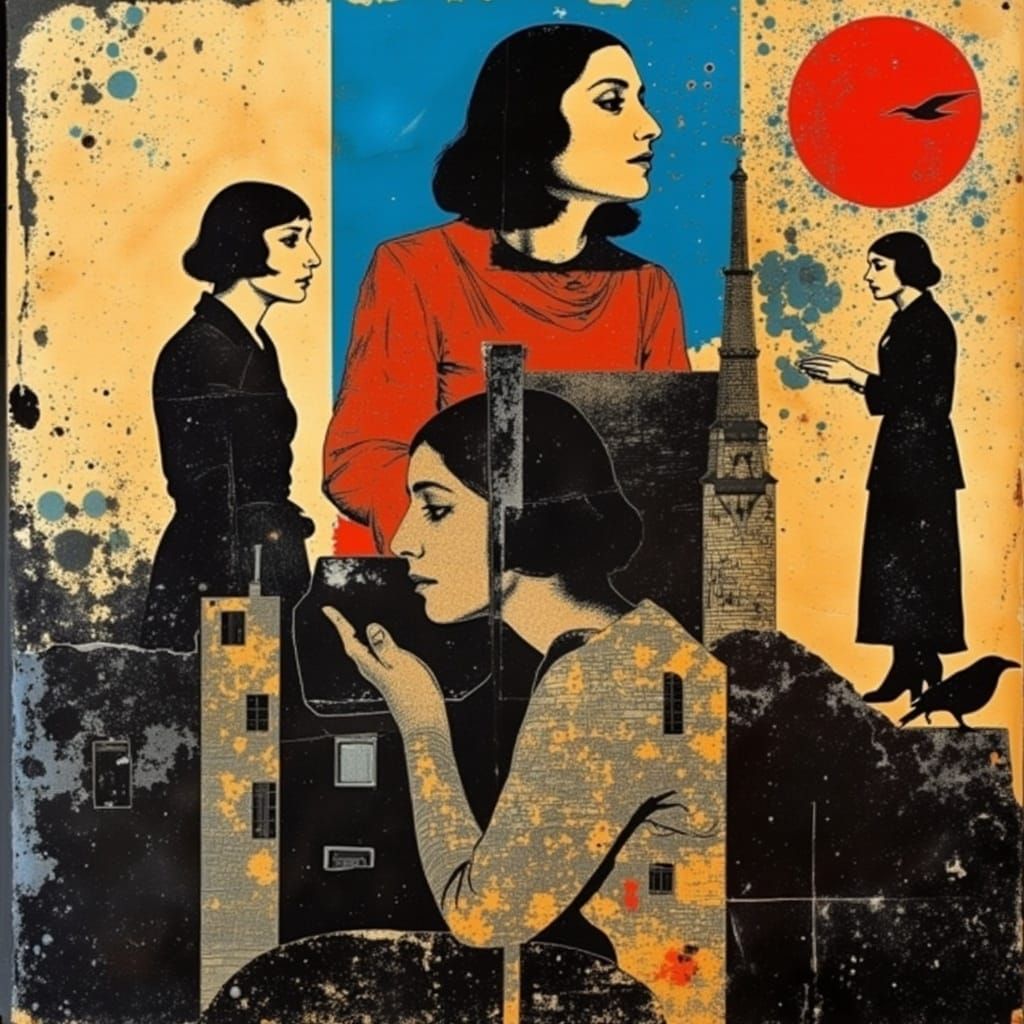 Art Deco Metropolis: A Digital Illustration