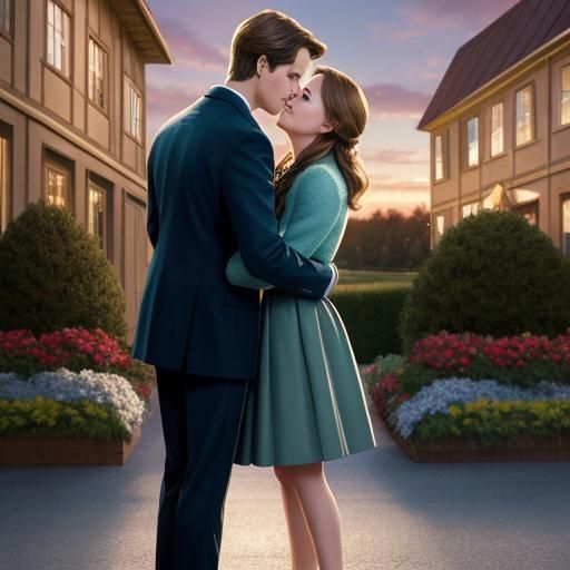 Hallmark Movie Romance Scene