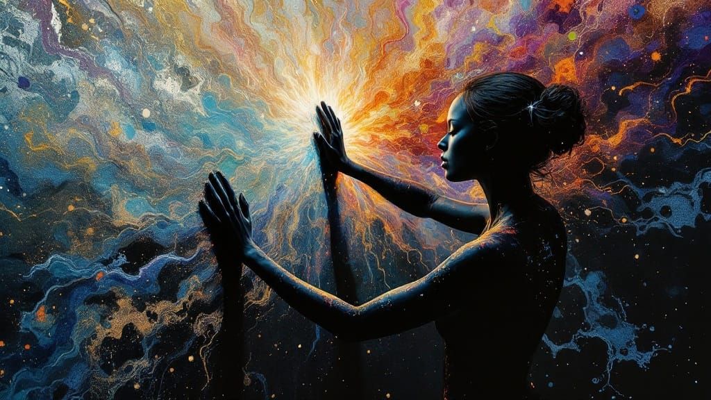 Radiating Waves of Exploding Multicolored Fluids