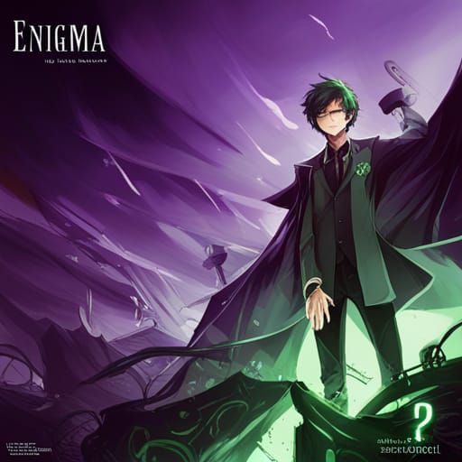 Enigma the Riddler in Anime Style