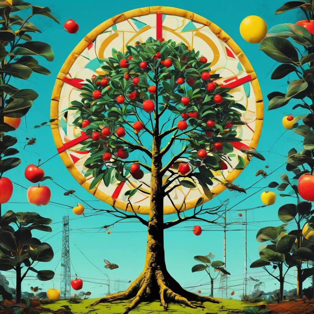 Ant's High Hopes: A Pop Art Screen Print