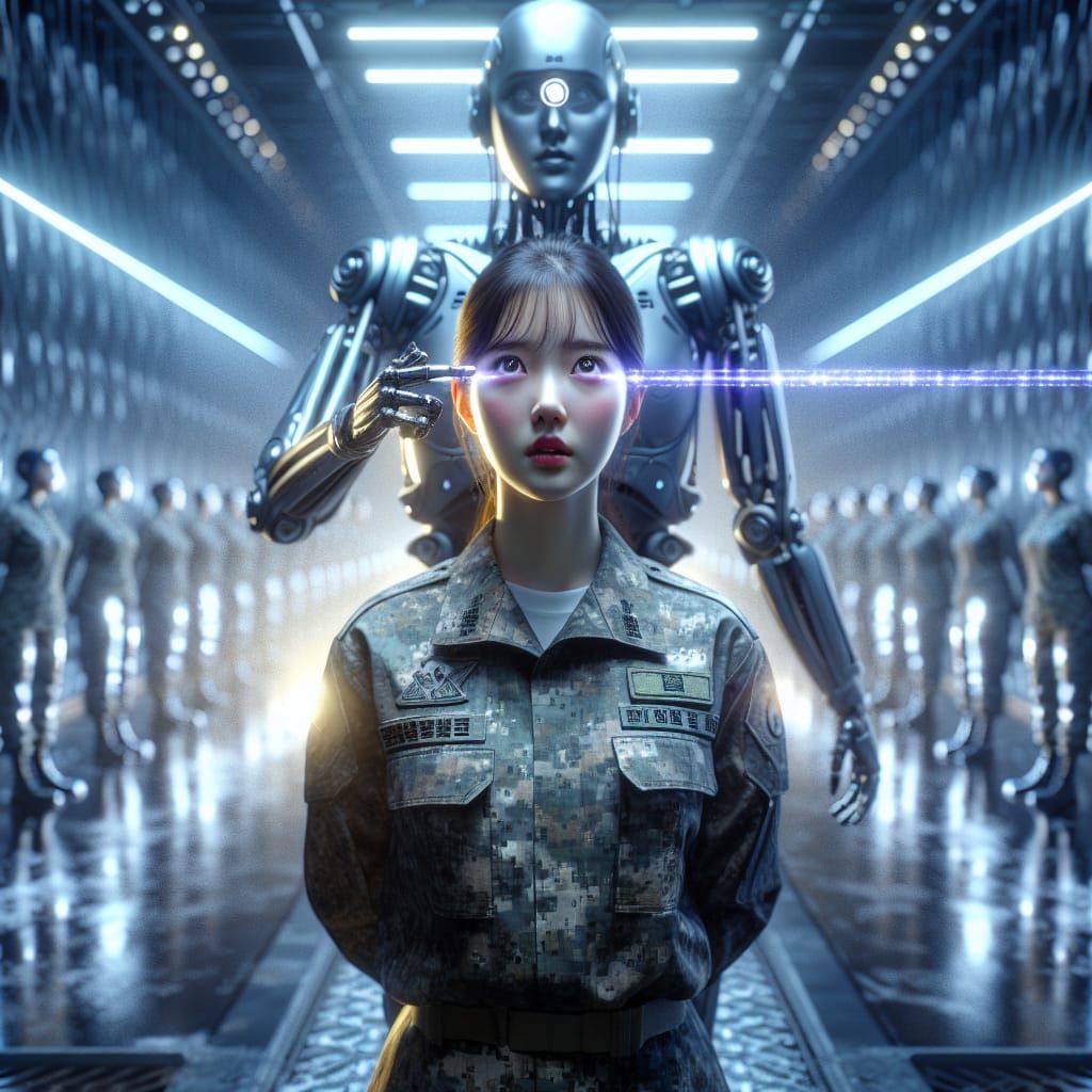 Futuristic Hypnosis Show in the Year 3000