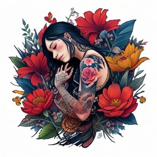 Sunrise & Flower Tattoo Designs: Traditional to Modern