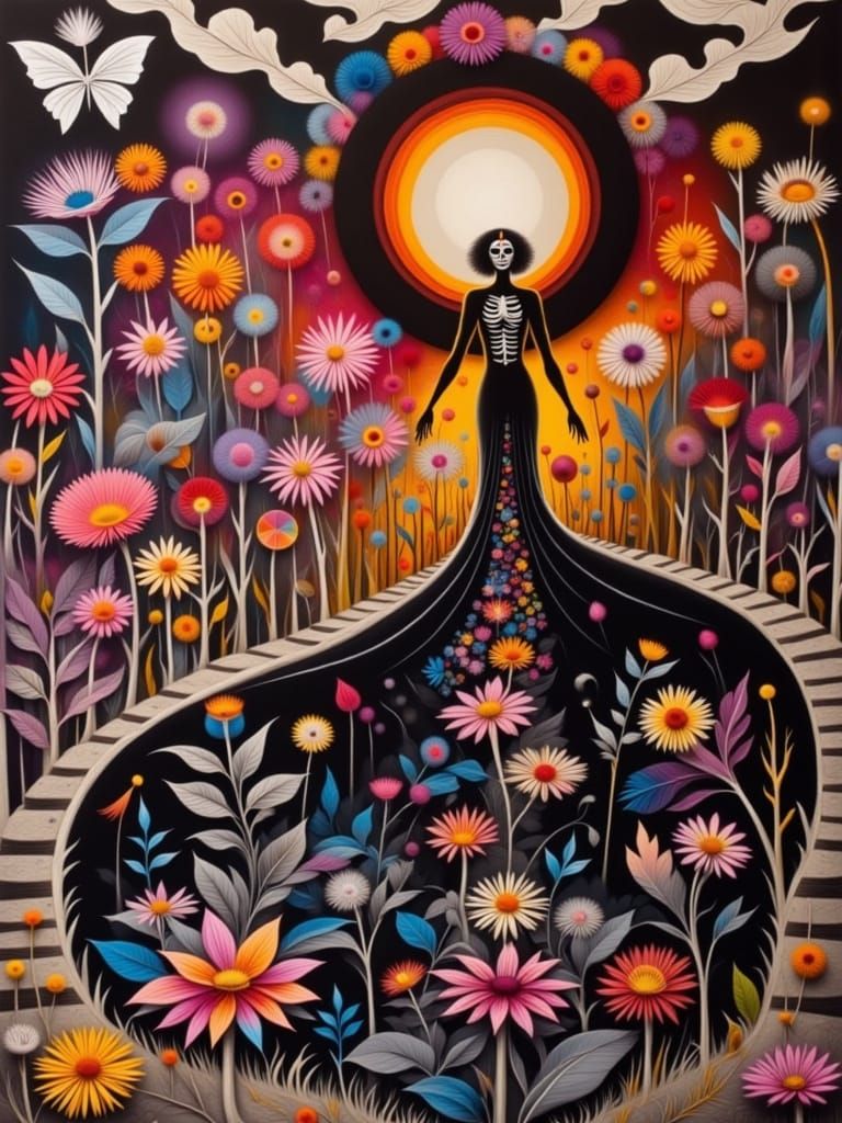 <lora:DDM Calavera 2:1.0> <lora:Crayon Doodles 2:1.0> <lora:...