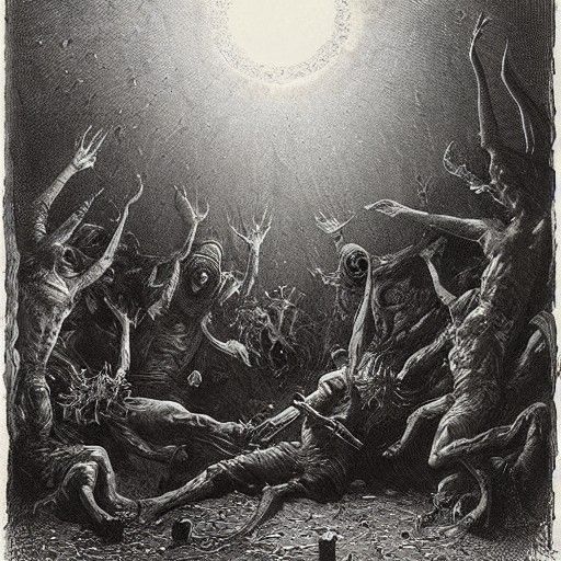 the graveworm snatches out the eyes of strangers who come by
