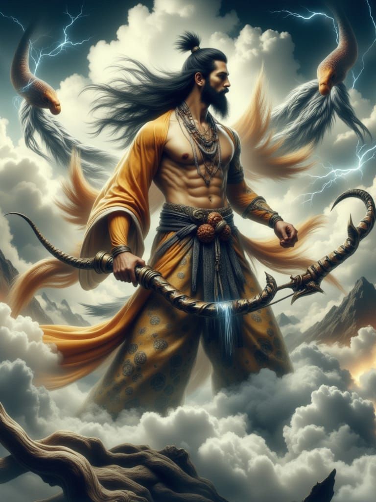 Korean Zeus in Majestic Stormy Landscapes