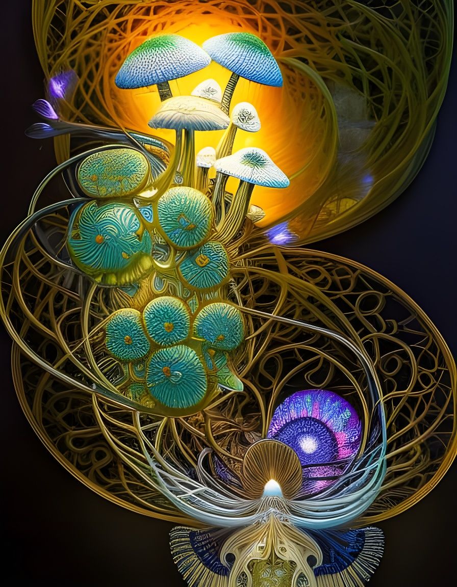 Mycelial Lace