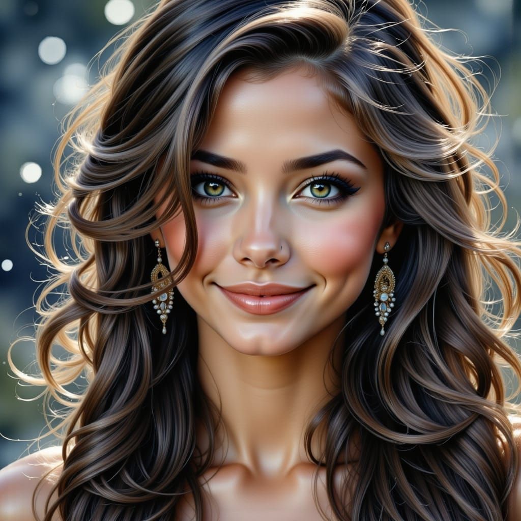 Breathtakingly Detailed Portrait Art of a Woman