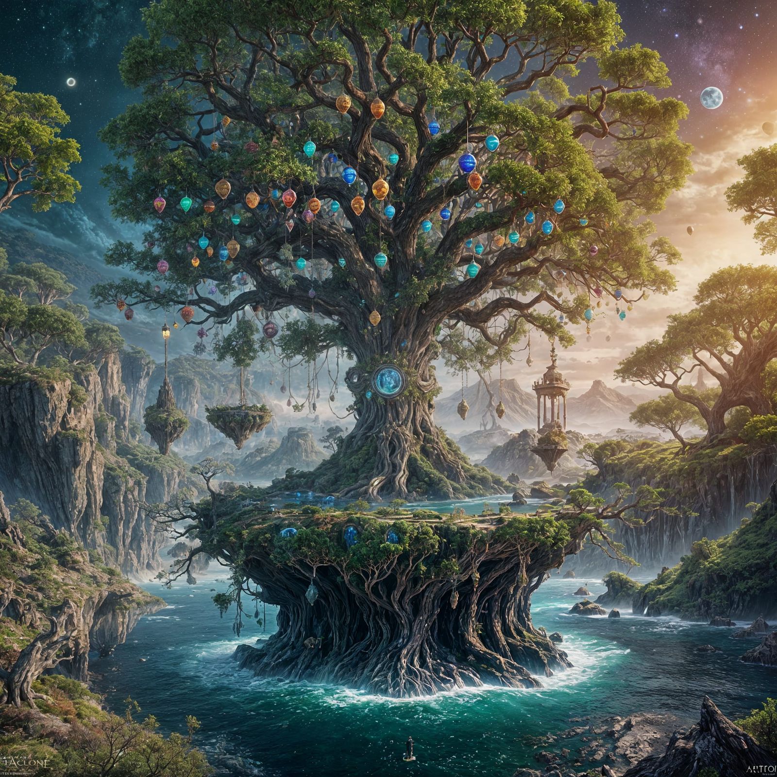 Tree of Life in Dark Fantasy Universe
