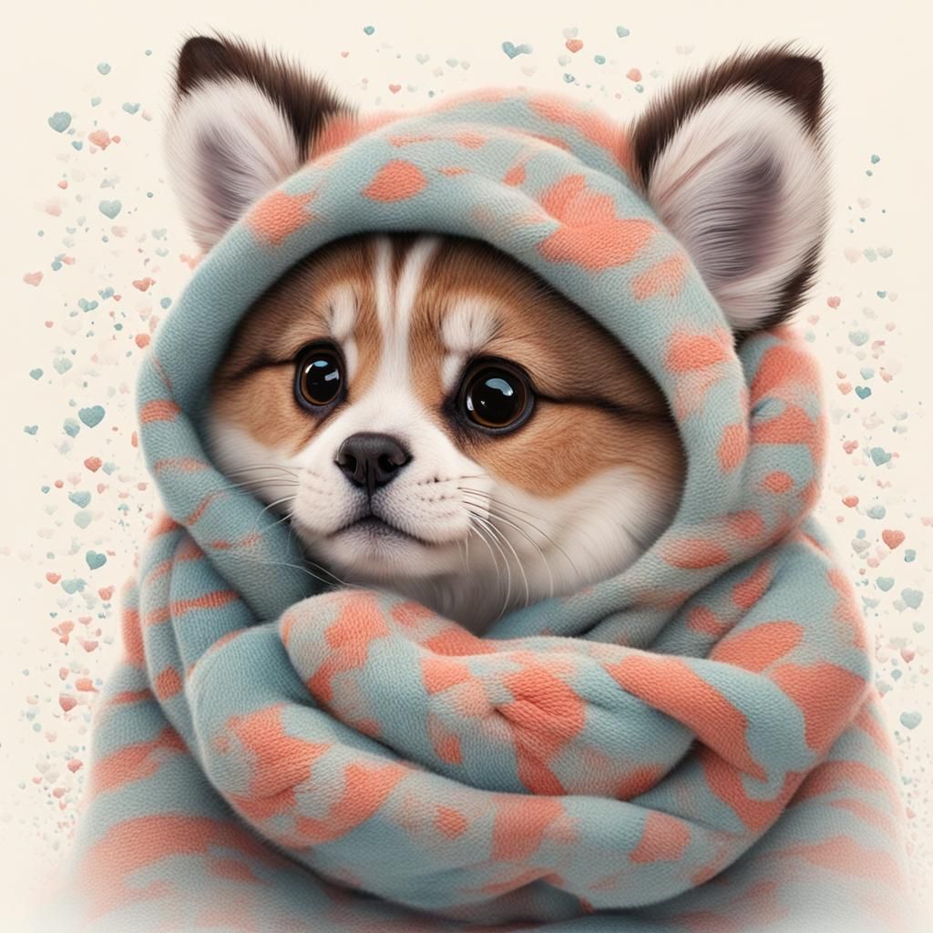 Cute and Cuddly AI Image