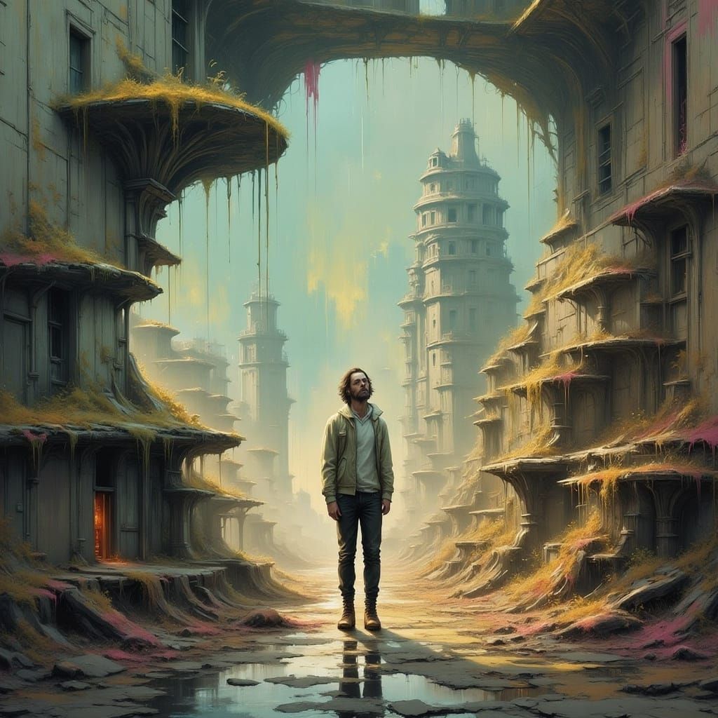 Surreal Dreamscape Inspired by Dali and Magritte