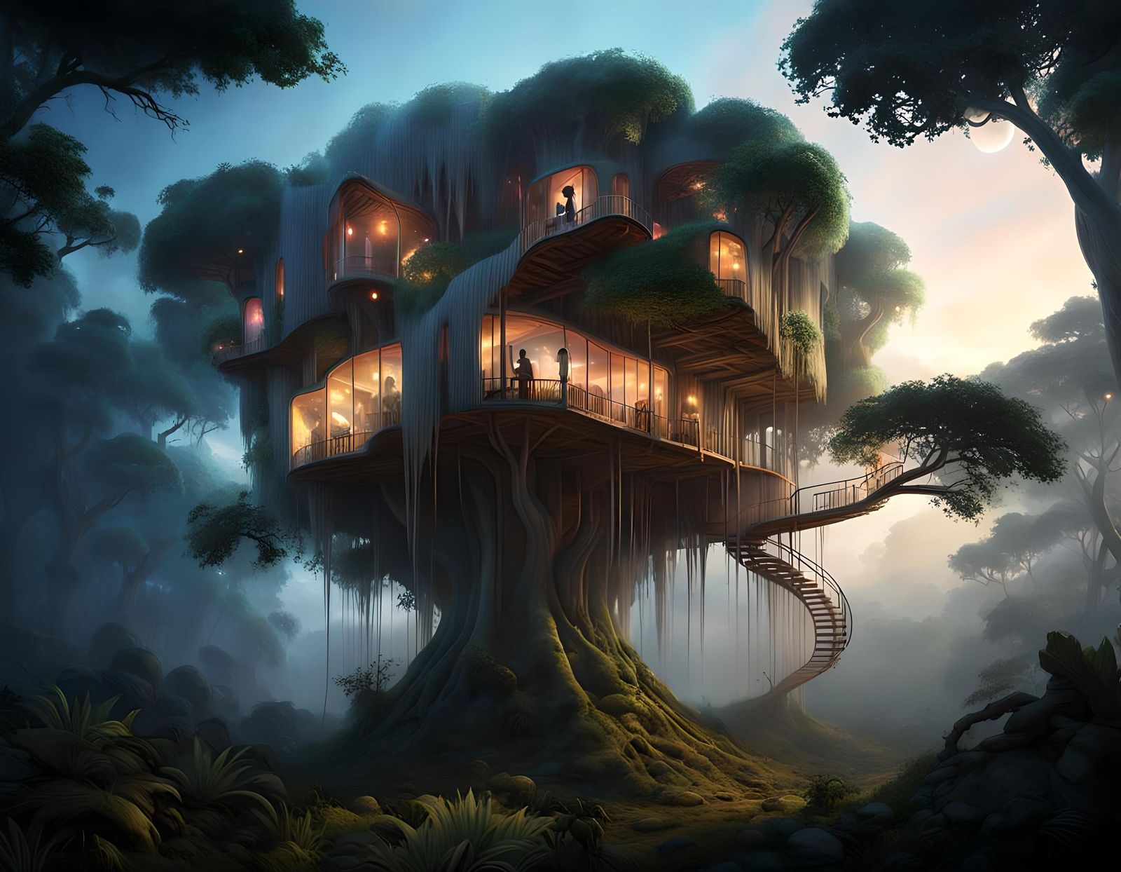 Weeping Willow TreeHouse