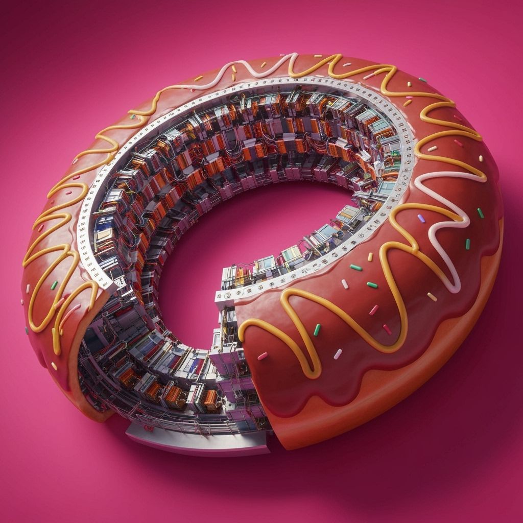 Doughnut Particle Accelerator: Krispy Kreme Advertising Post...
