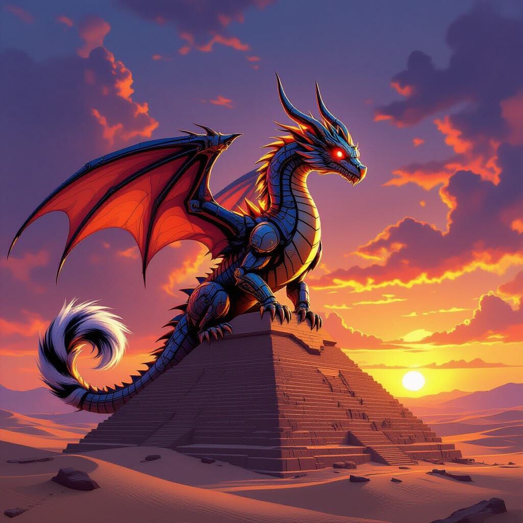 Robotic Dragon AKA Skunk Dragon!