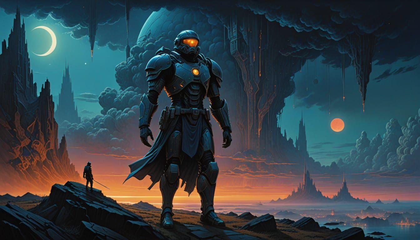 Regal Warrior and Celestial Soulmate Ascend into the Heavens...