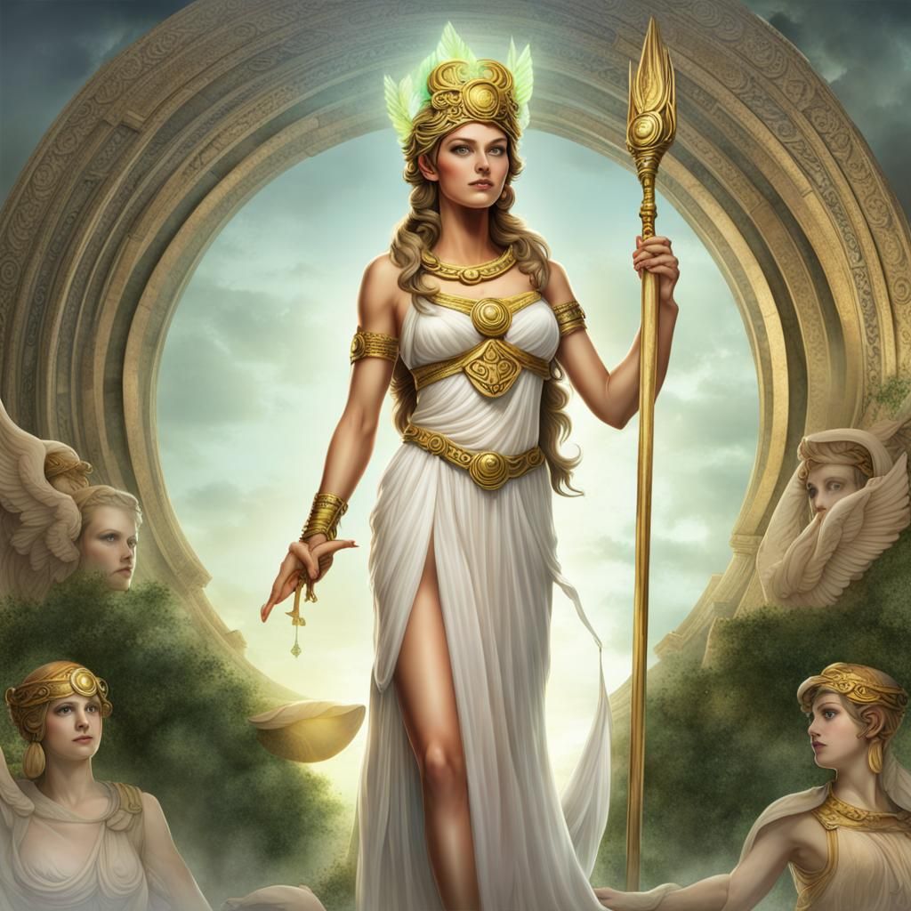 Goddess Hera Illustration