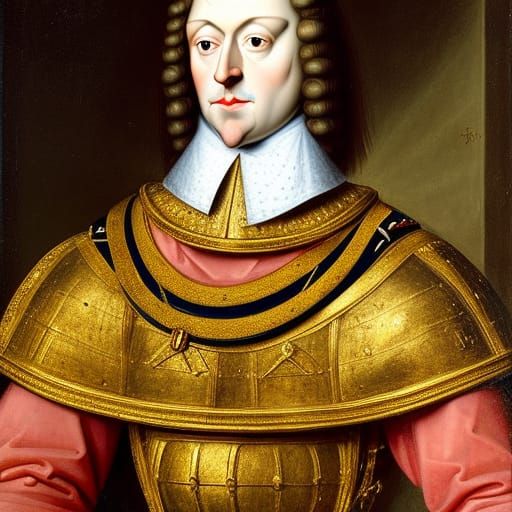 Edward I: A Neoclassical Portrait of English Royalty
