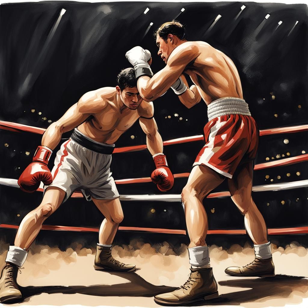 Underdog Boxer Takes Over in Championship Ring