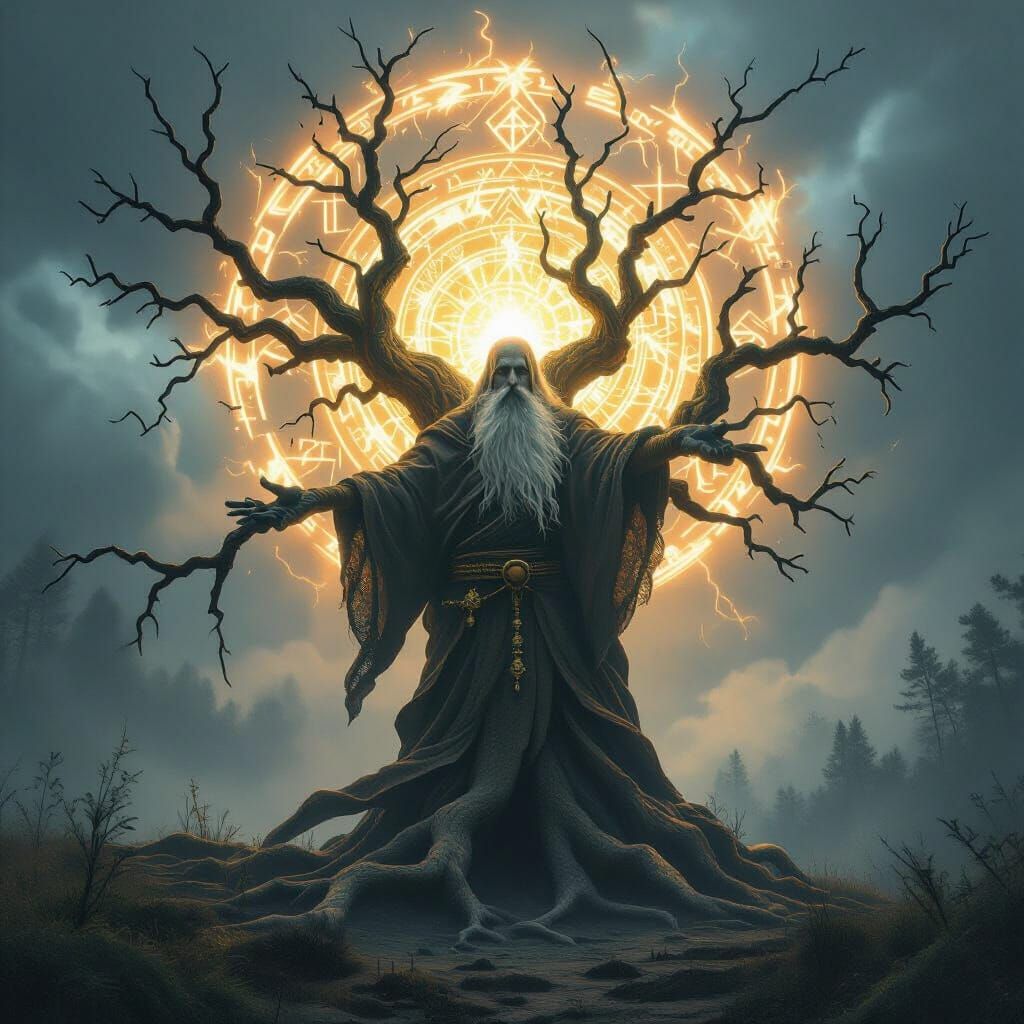 Mystic Forest Prophet Tree in Divine Revelation