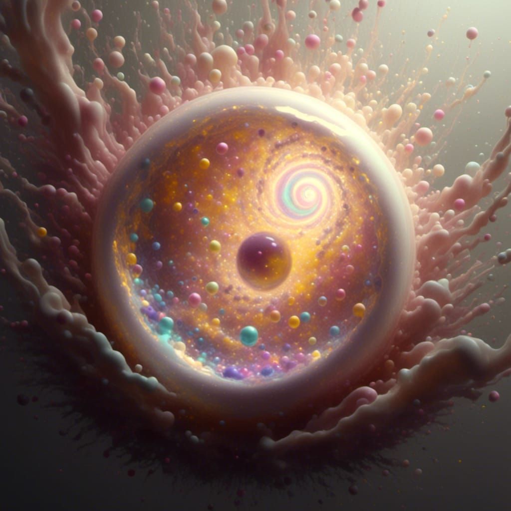 Mystical Orb Leading to Another Dimension