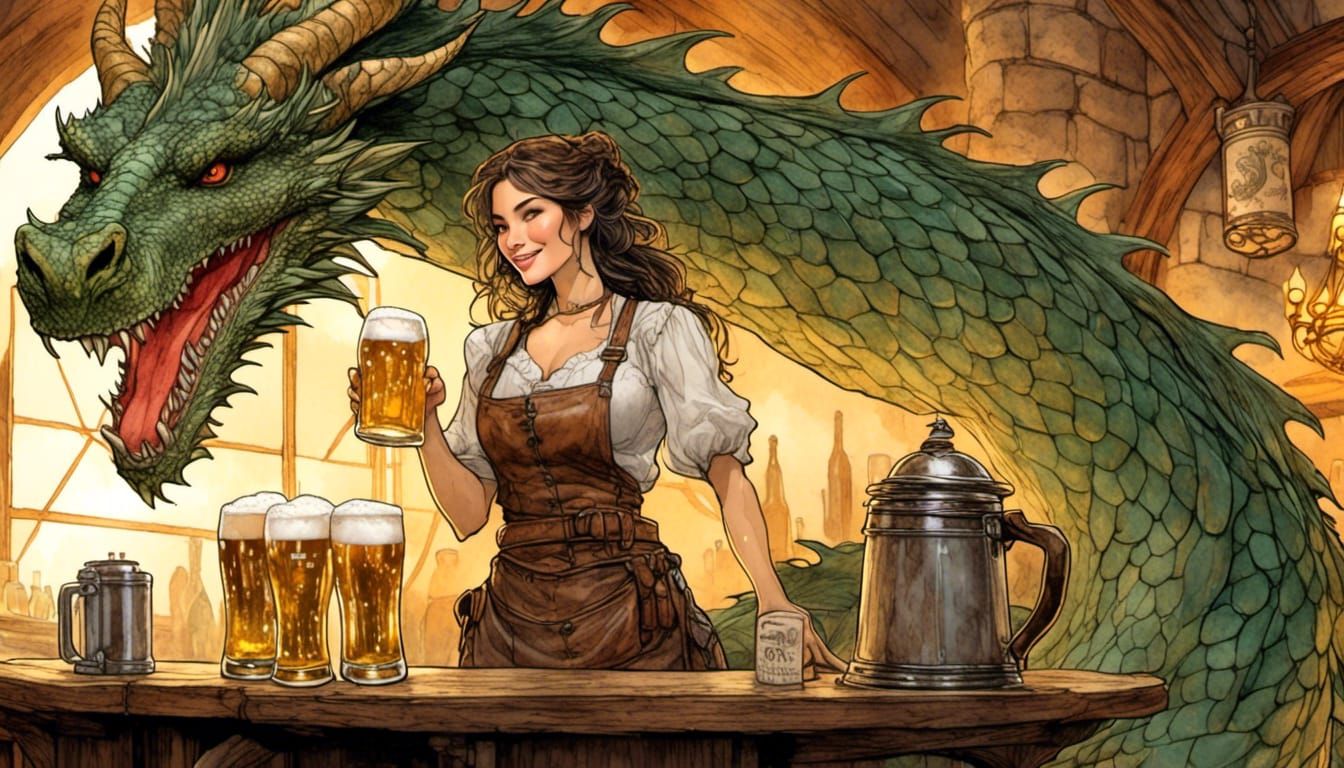 Don't mess with my Barmaid