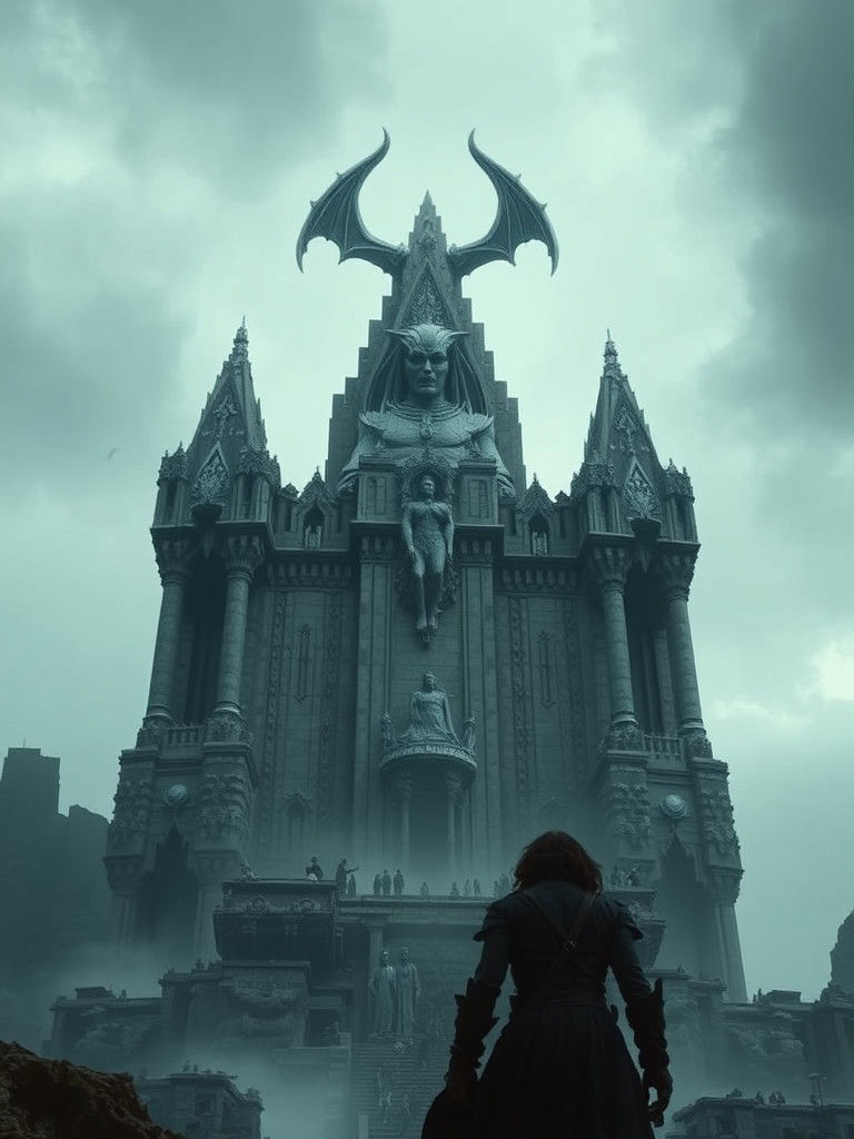 Cthulhu's Dark Citadel of R'lyeh