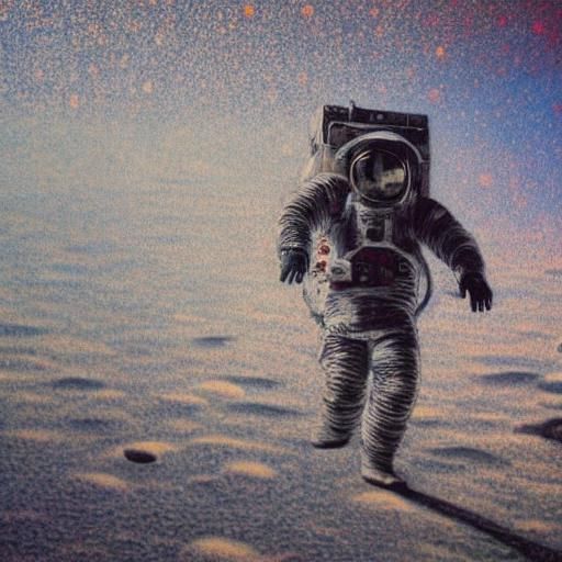 Lunar Gardeners: A Pointillist Space Opera