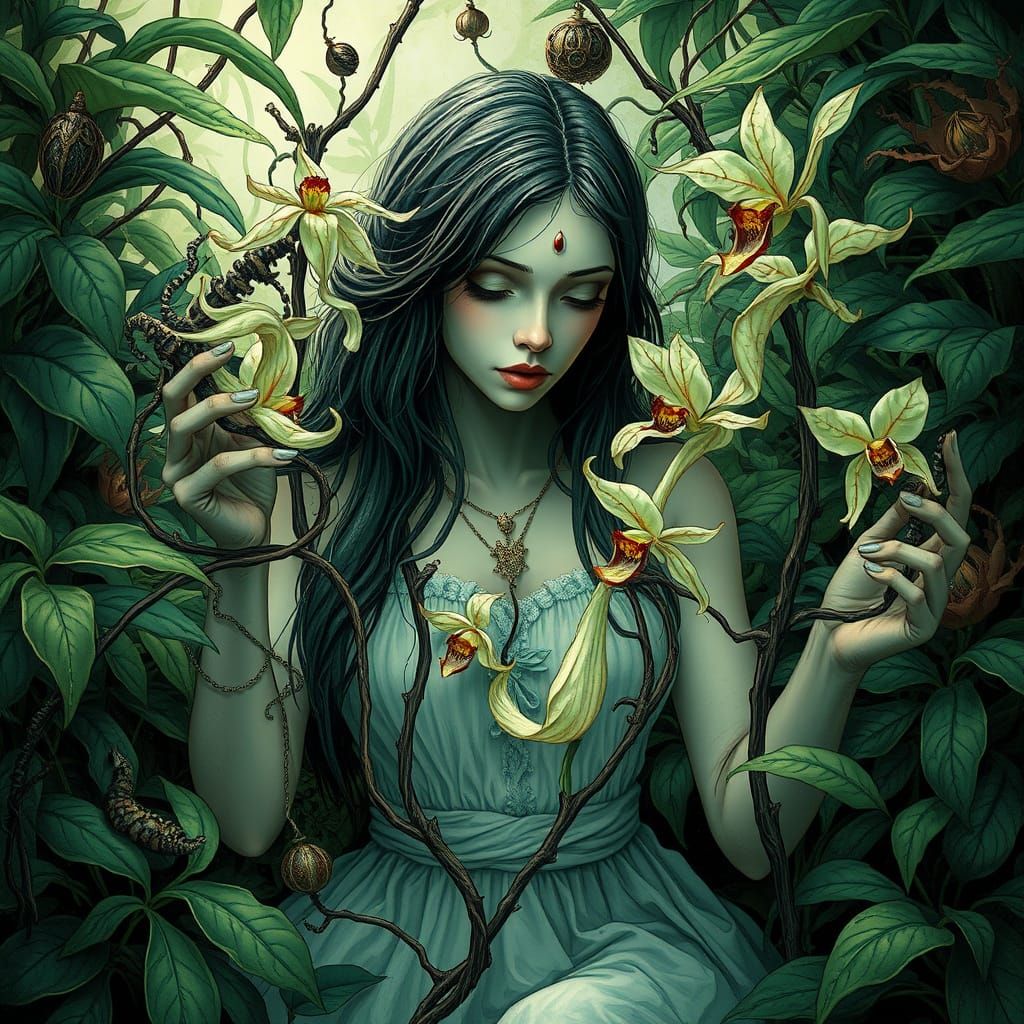 Woman Conjures Unsettling Botanical Creations in Whimsical, ...