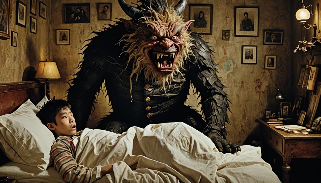 Terrifying Midnight Encounter in a Child's Bedroom, in Fawnc...
