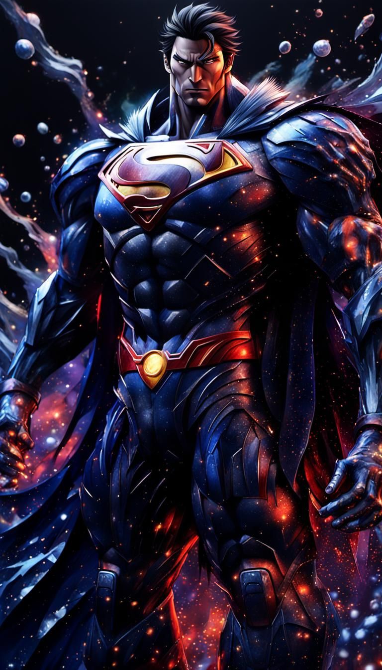 Hyper-Realistic Fusion Character with Dynamic Energy Effects