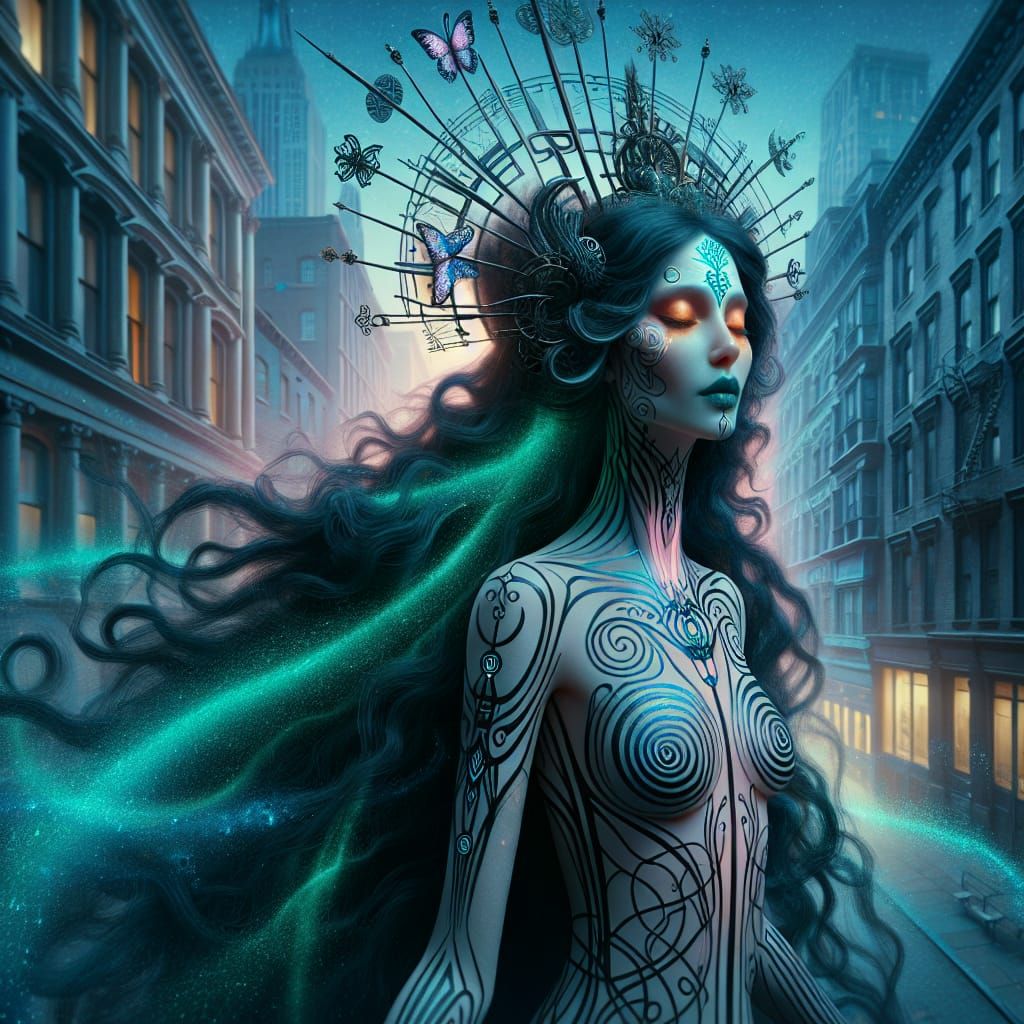 Promethea, the magical goddess,