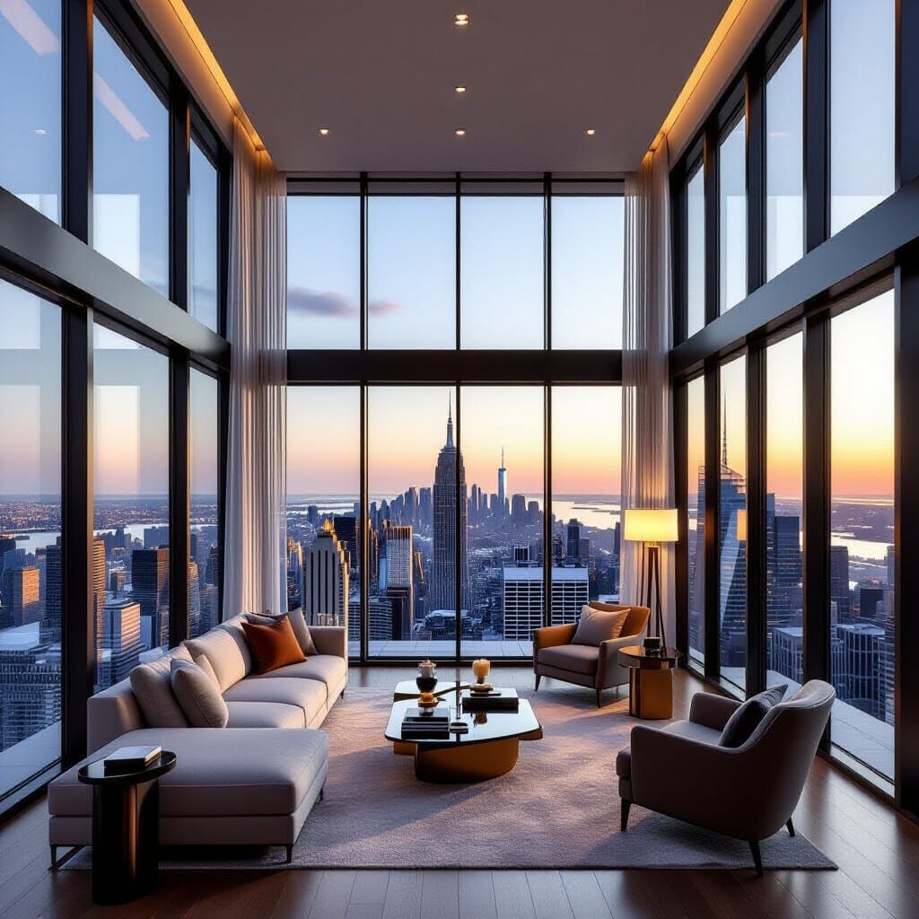 Elegant NYC Apartments with Skyline Views