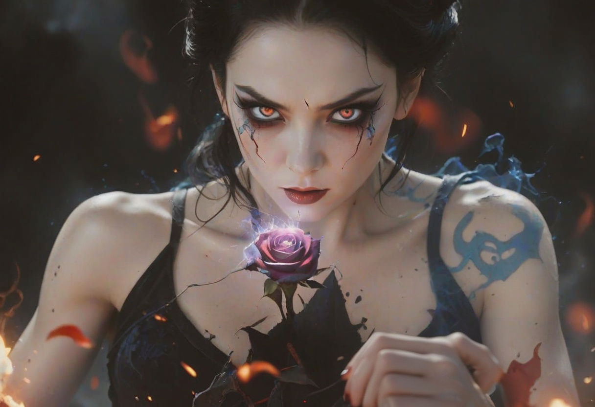 Cosmic Hero Amidst Dimensional Ruin