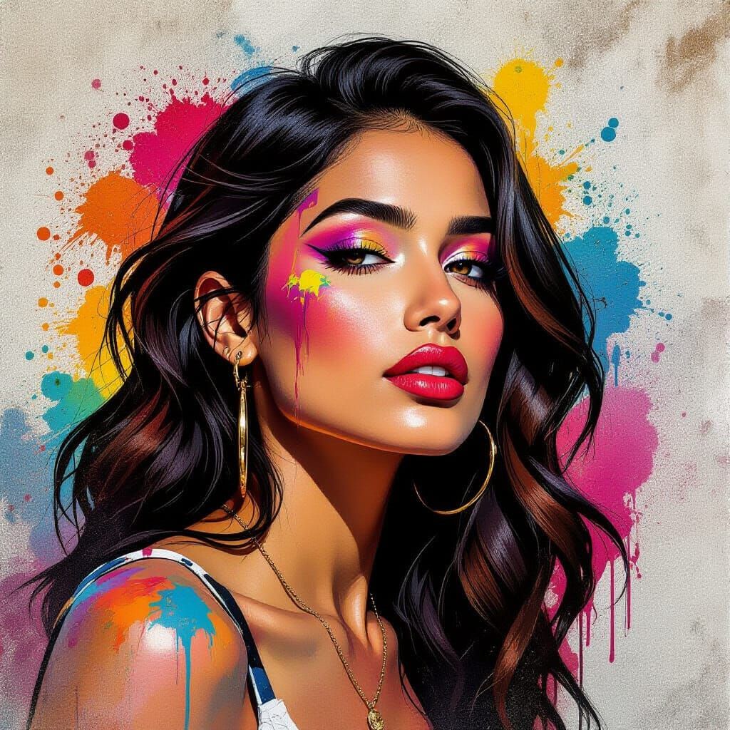 Graffiti Art of Gay Woman's Journey of Faith and Sexuality