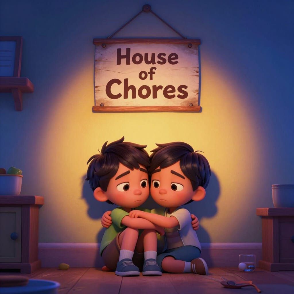 Children Fear 'House of Chores' in Pixar Style