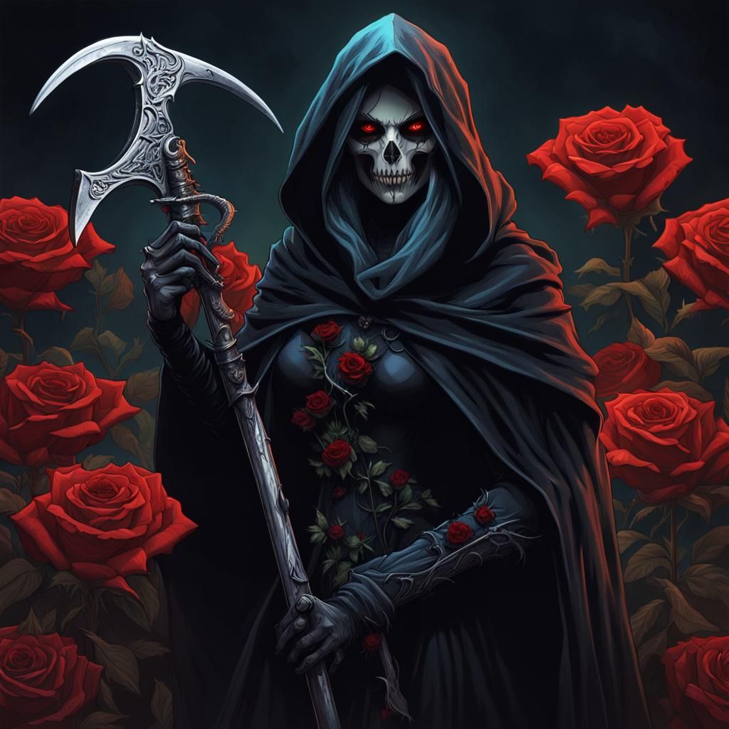 Lady Death: Dark Fantasy Digital Art