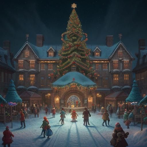 Volunteers Serve Holiday Meals in Winter Wonderland