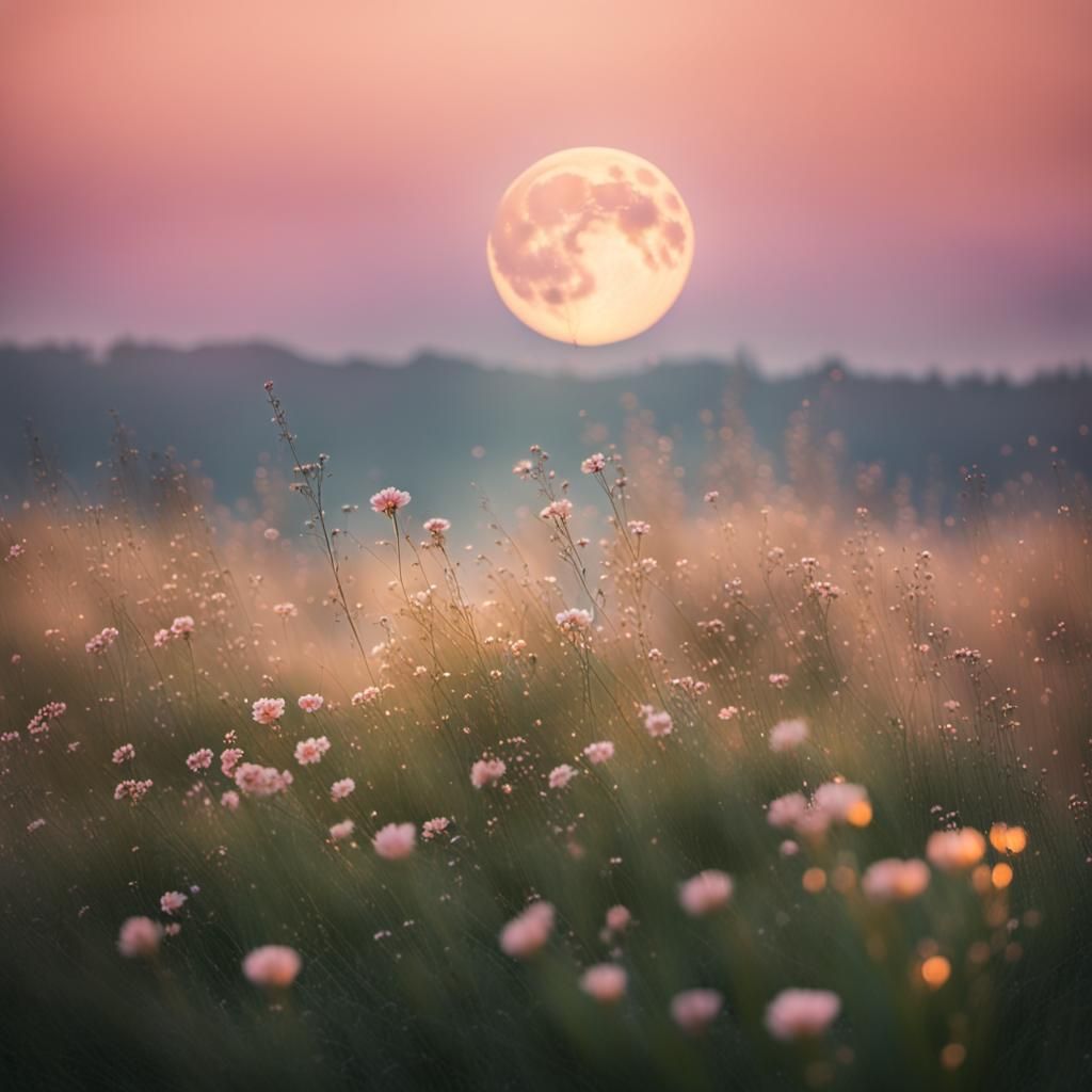 Romantic Sunset Landscape Photography