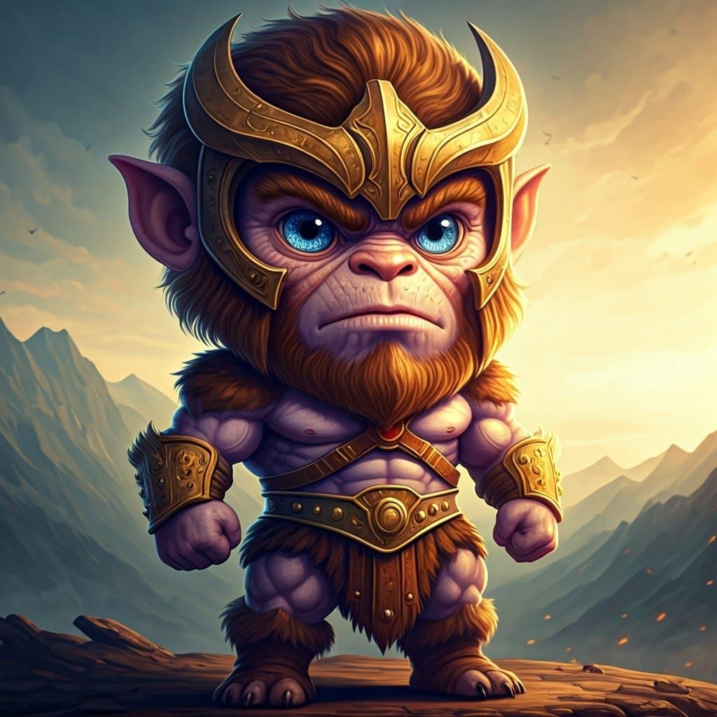 Chibi Beastman Unleashes Cosmic Power