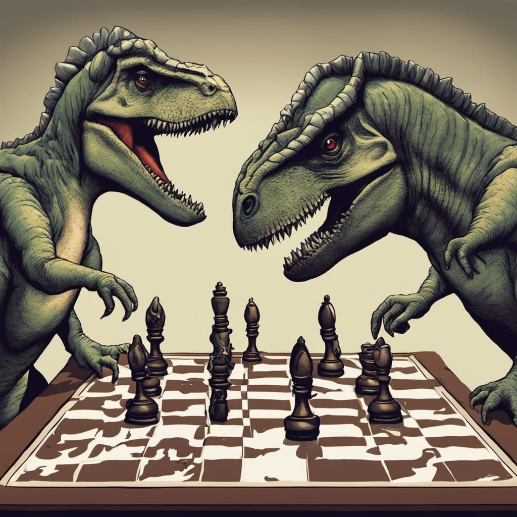 Dinosaurs Play Chess: A Prehistoric Game