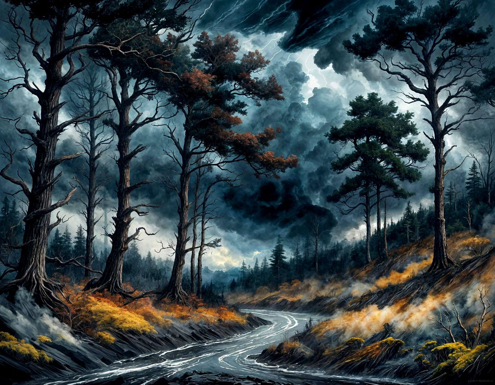 As the Wind Blew Through the Trees