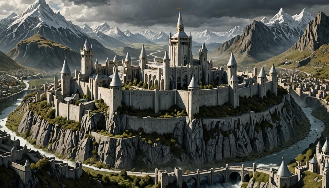 Minas Tirith: Towering Citadel of Gondor