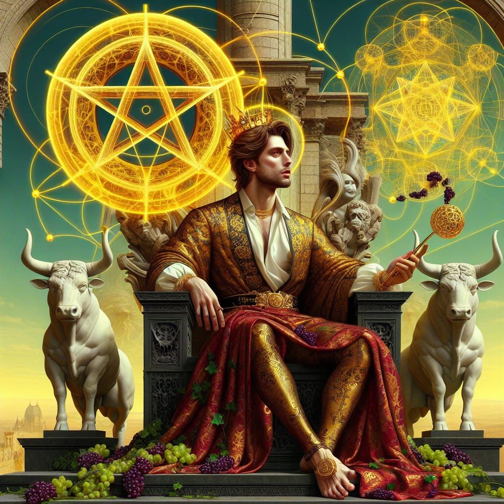 King of Pentacles, Tarot