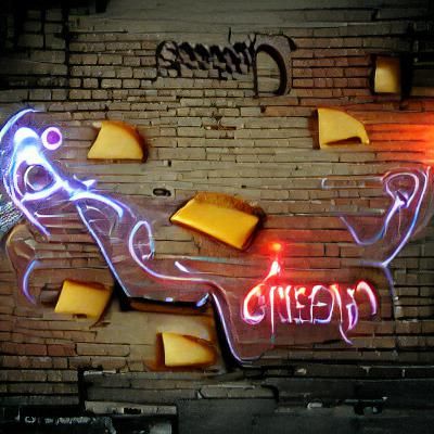 Neon Graffiti Art: Luminous Urban Expression