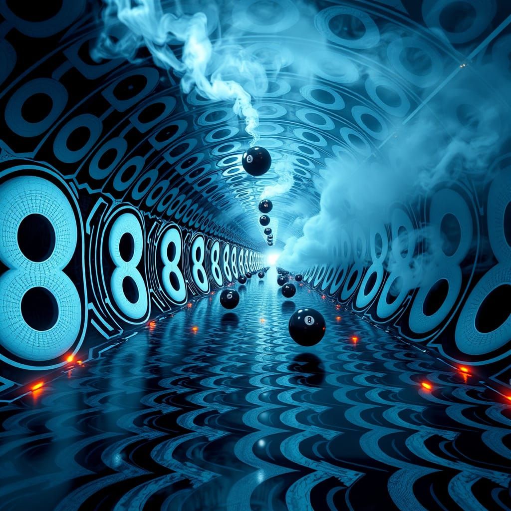 Infinity's Endless 8-Ball Labyrinth