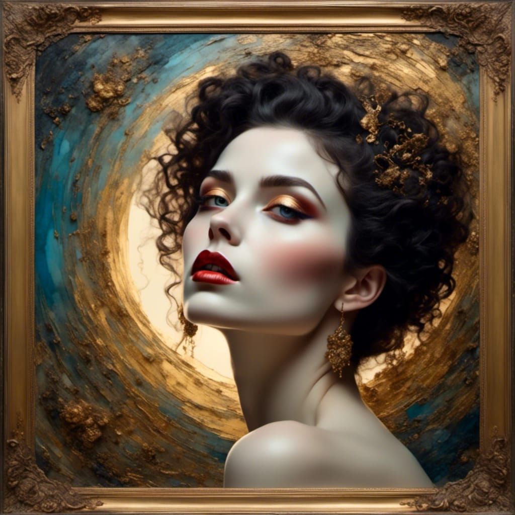 Woman in Sunlight Fantasy Art