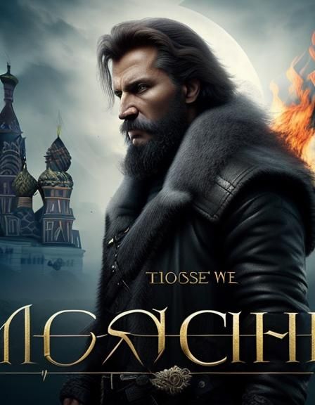 Sinister Rasputin Portrait in Rutkowski Style