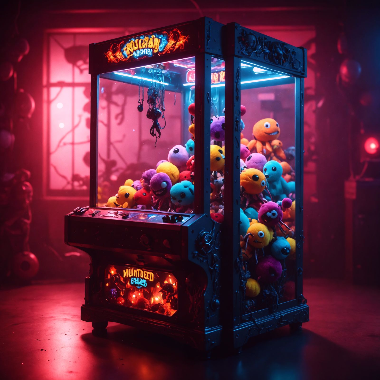 Hyperreal Metal Claw Dangling Ready to Grab