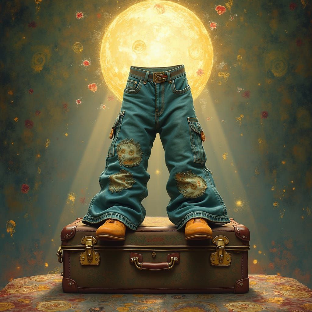 Whimsical Pants in a Fantastical Realm