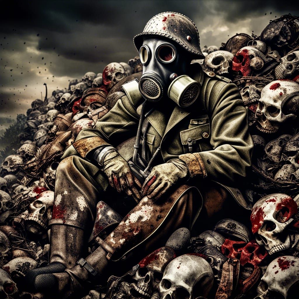 Dystopian WW2 soldier